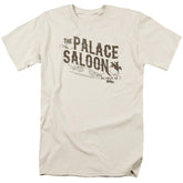 Back To The Future III Palace Saloon Men's 18/1 Cotton Short-Sleeve T-Shirt